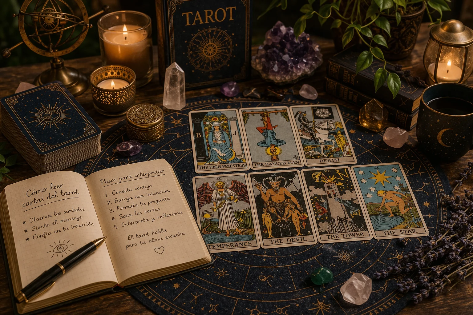 Significado de las cartas del tarot: guía completa para interpretarlas